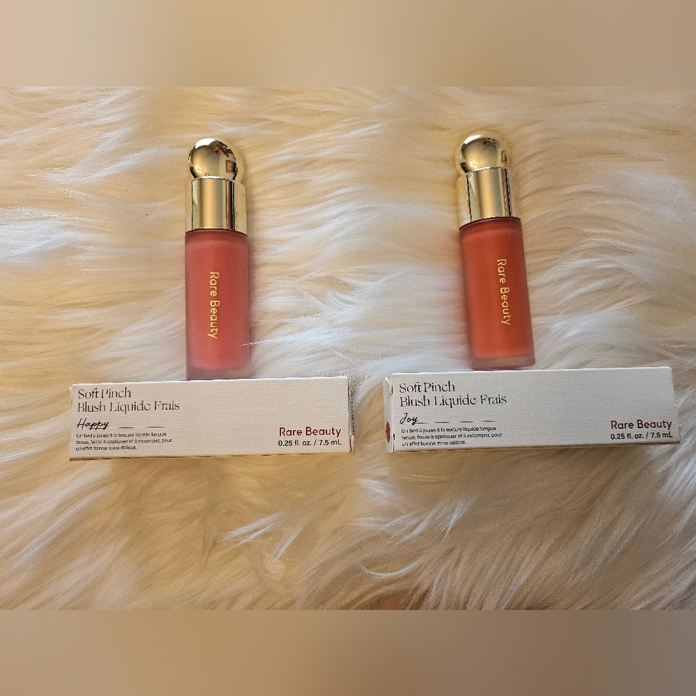 Rare Beauty Soft Pinch Liquid Blush Bundle Happy & Joy